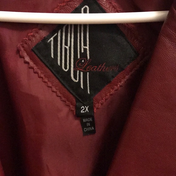 Leather Blazer light weight jacket - Picture 2 of 3